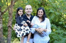 Anuja Jindal, MD and family