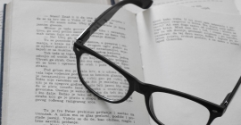 glasses on published writings